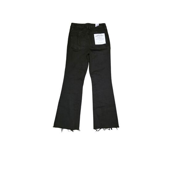 Good American Good Legs Crop Mini Boot Mid Rise Skinny Jeans Size 4 - Picture 2 of 5